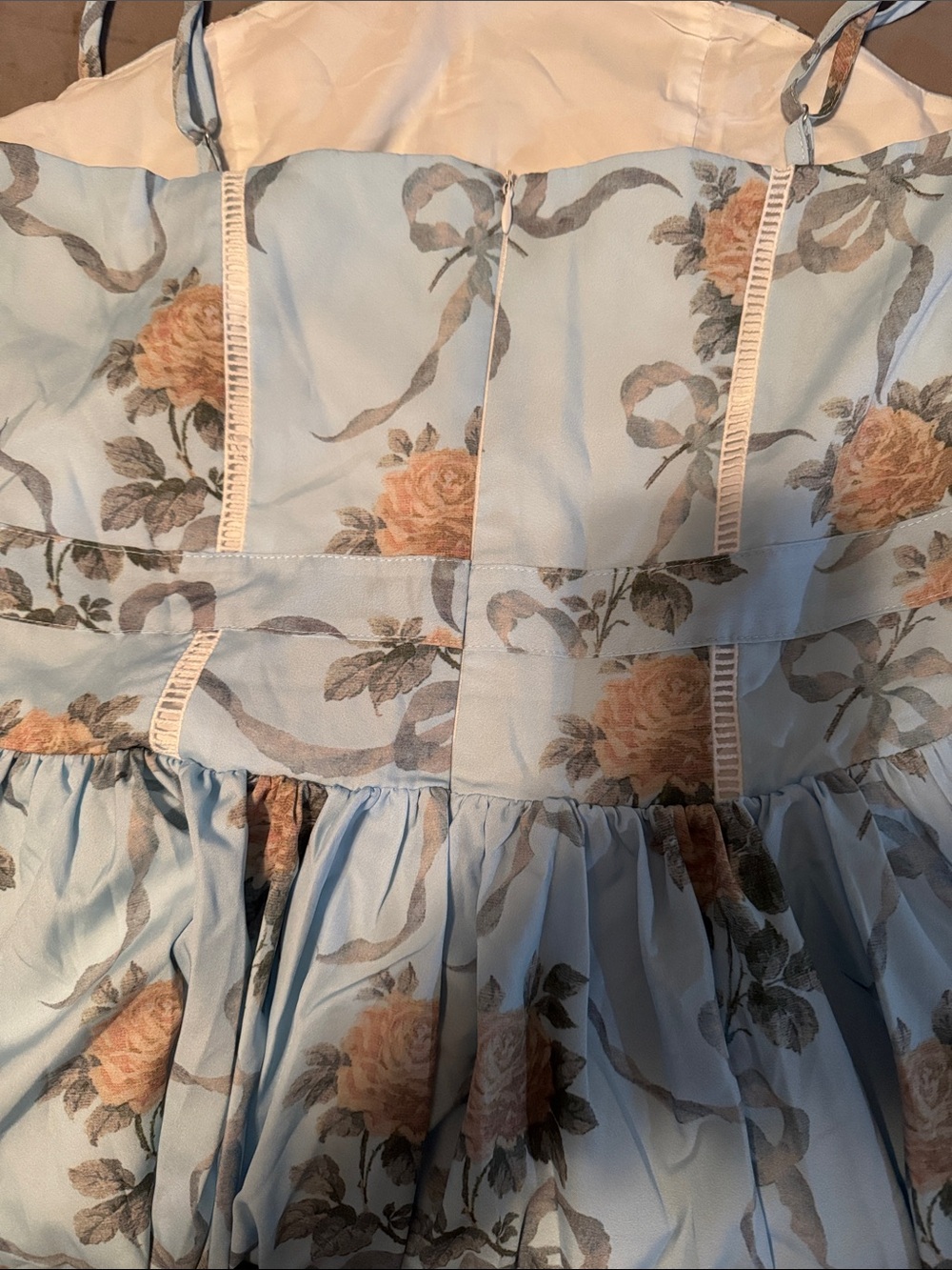 Commense Size Medium Floral Print Cami Midi Dress NWT - Picture 13 of 14